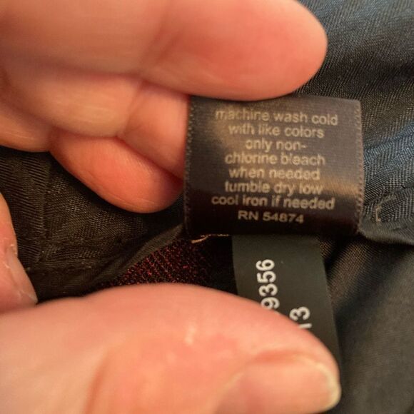 The Limited Burgundy & black tweed trousers runs big for size,great pockets - Picture 9 of 9